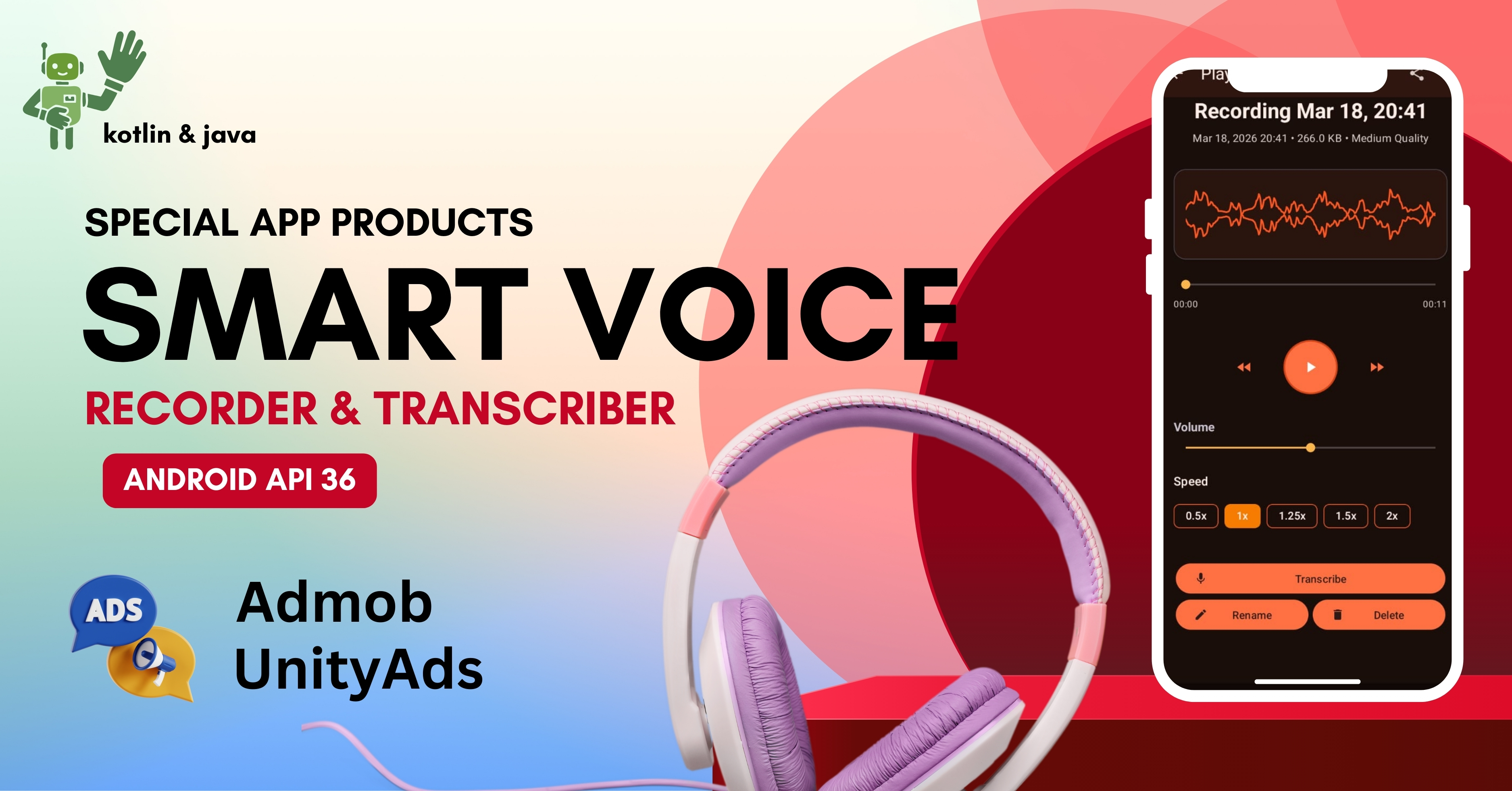 Smart Voice Recorder Screenshots